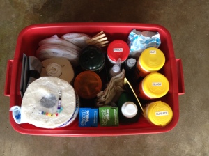 the cleaning box